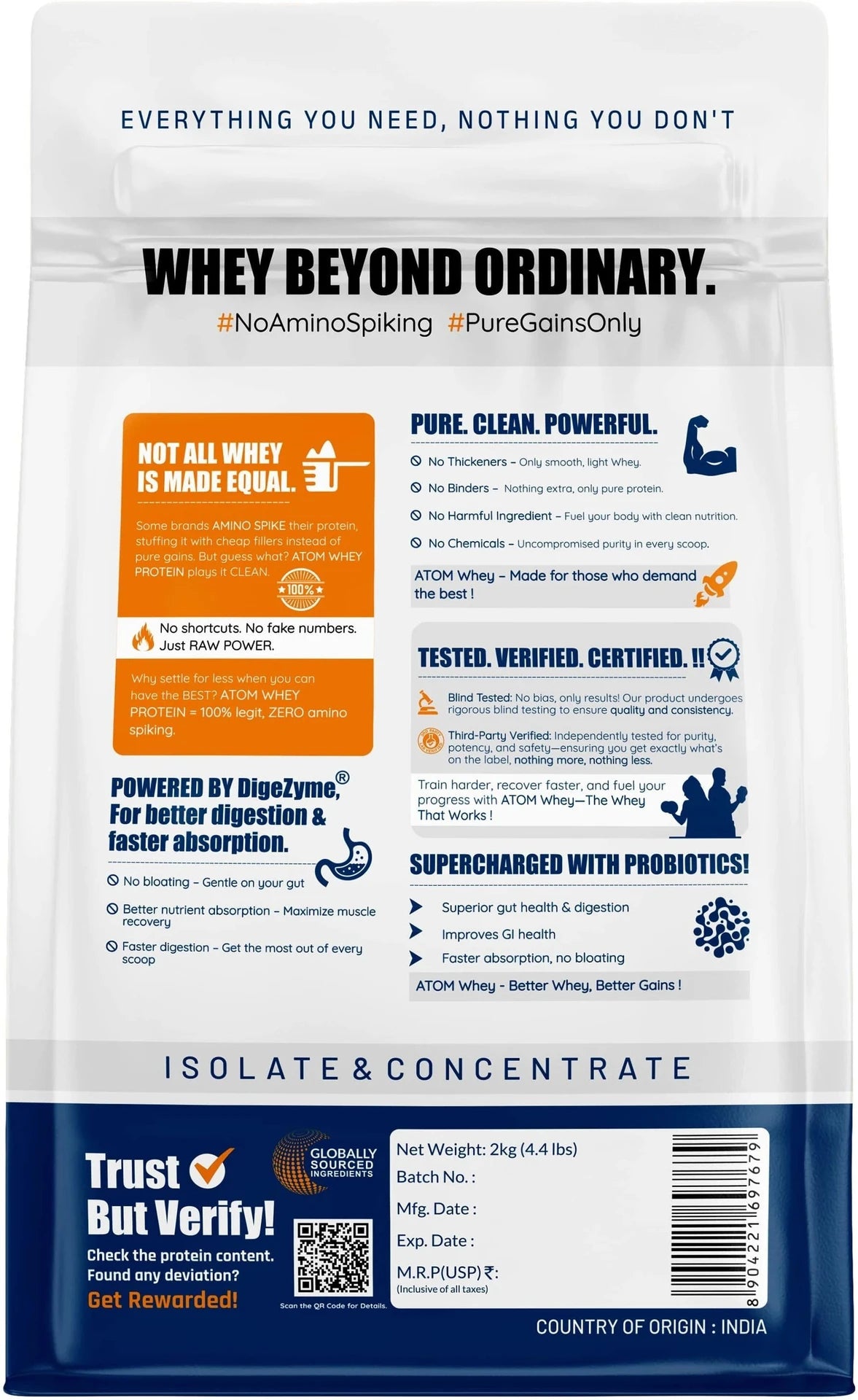 AS-IT-IS Atom Whey Protein