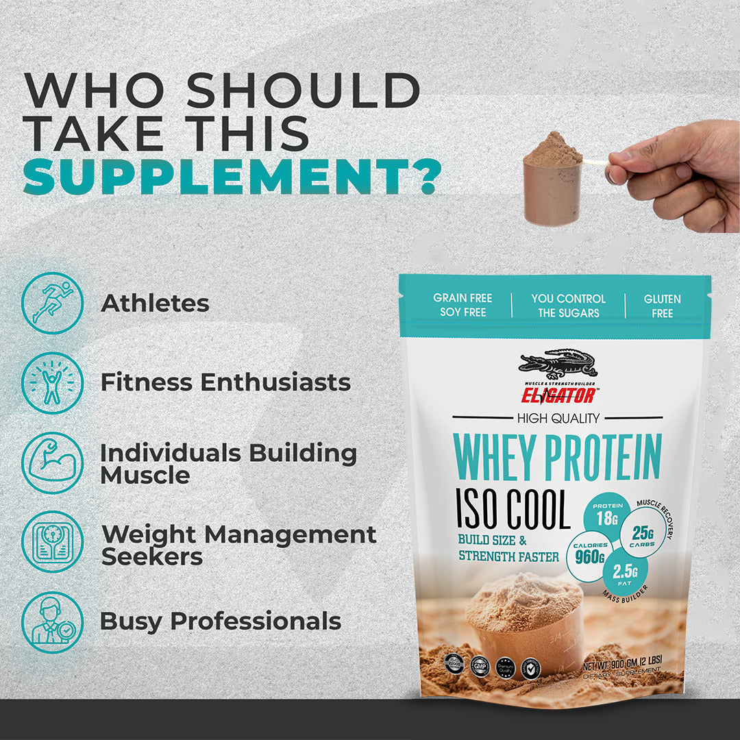 Eligator ISO COOL Isolate Whey Protein 2.01kg 67 Servings
