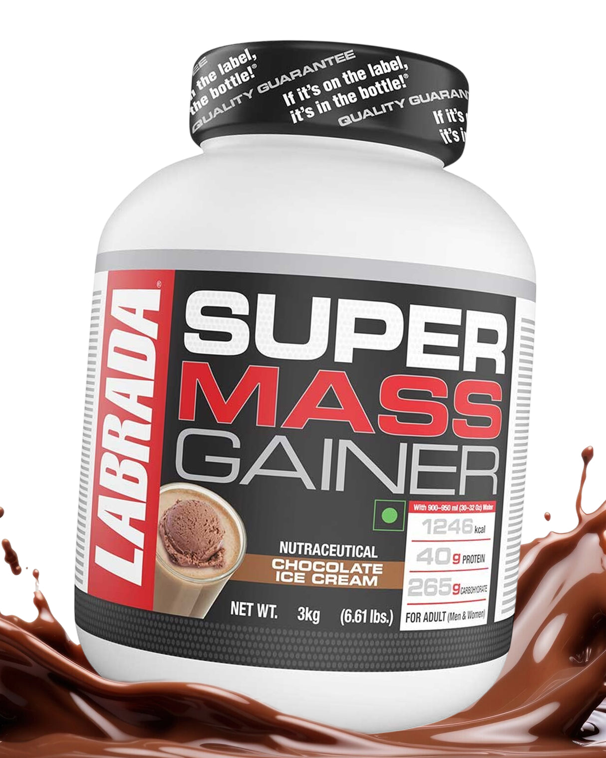 Labrada Super Mass Gainer | High-Calorie Weight Gainer for Muscle Growth