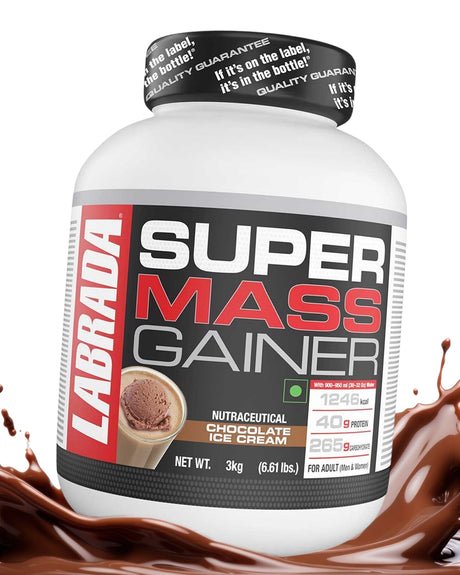 Labrada Super Mass Gainer | High-Calorie Weight Gainer for Muscle Growth